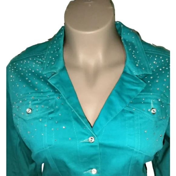 Western Rhinestone Jacket - Picture 2 of 8